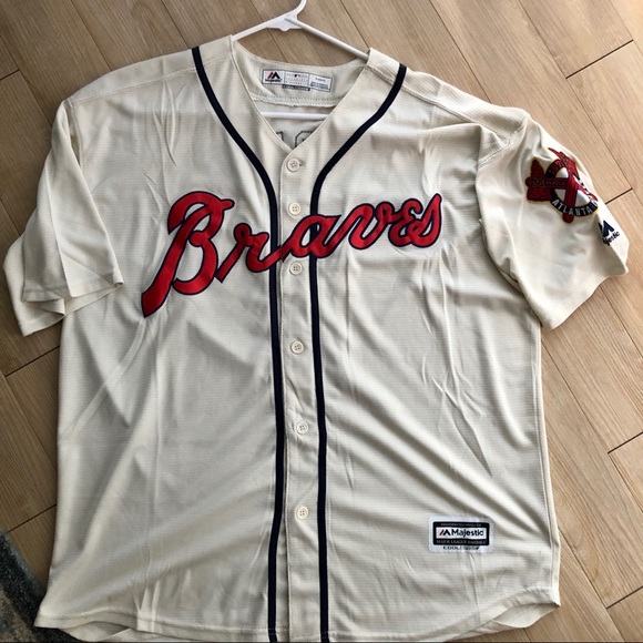 Majestic Other - Atlanta Braves Ozzie Albies Replica Jersey